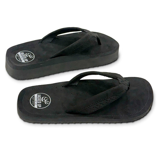 Heel Lift Slim Fit Sandals For Leg Length Discrepancy by Jacked Up Footwear (US Sizes)